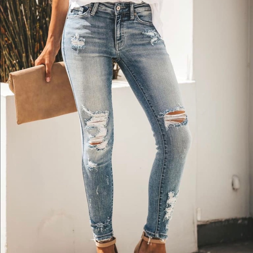 KanCan high waisted skinny jeans